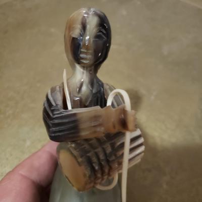 Hand carved figuring woman