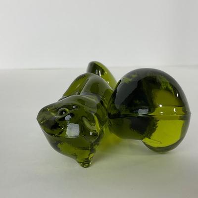 -10- FOSTORIA | Sitting Olive Green Squirrel