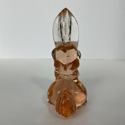 -11- URANIUM | Viking Glass Peach Epic Bunny (Thumper) | Marked