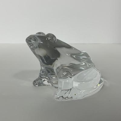 -12- BACCARAT | Crystal Marked Frog