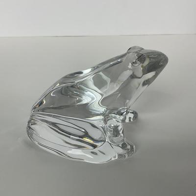 -12- BACCARAT | Crystal Marked Frog