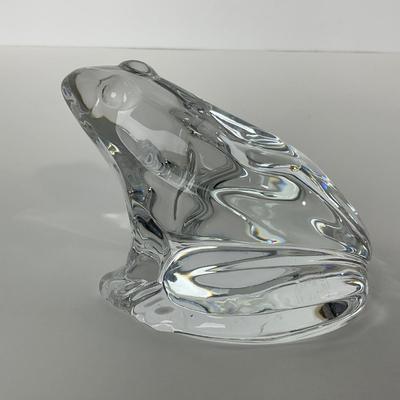 -12- BACCARAT | Crystal Marked Frog