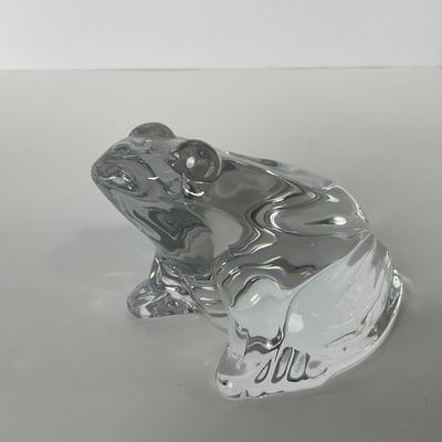 -12- BACCARAT | Crystal Marked Frog