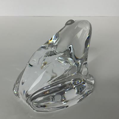 -12- BACCARAT | Crystal Marked Frog