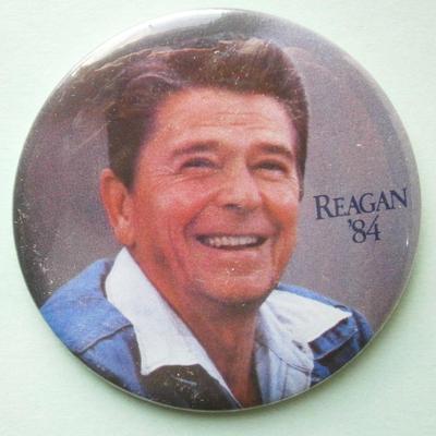 Bush '84 Pinback Buttons