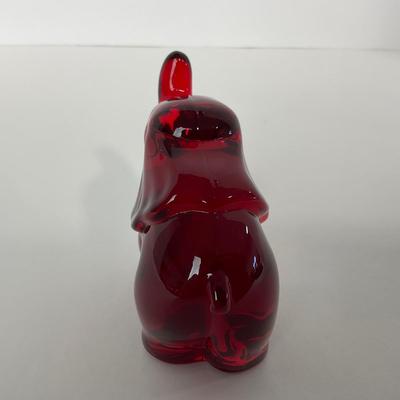 -32- FENTON | Mosser Ruby Red Elephant