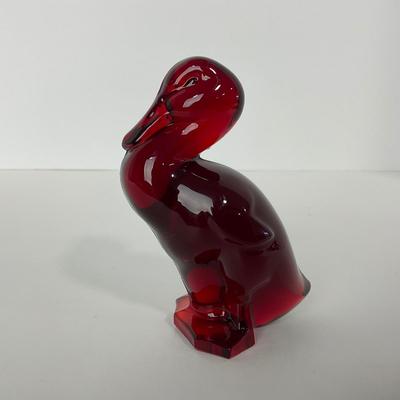 -35- VIKING | Ruby Red Epic Fighting Duck | Head Up
