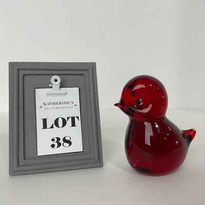 -38- VIKING | Ruby Red Bird