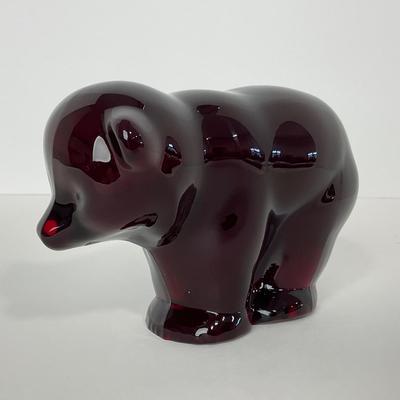 -40- VIKING | Marked Ruby Red Momma Bear