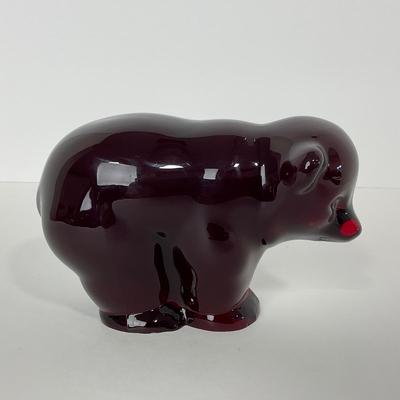 -40- VIKING | Marked Ruby Red Momma Bear