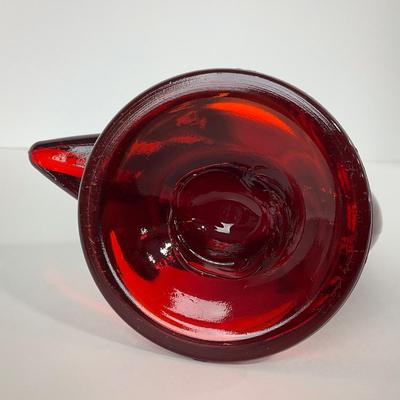 -42- VIKING | Mid Century Epic Ruby Red Duck | Curved Neck