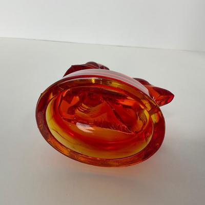 -52- LE SMITH | Red Amberina Goose & Girl