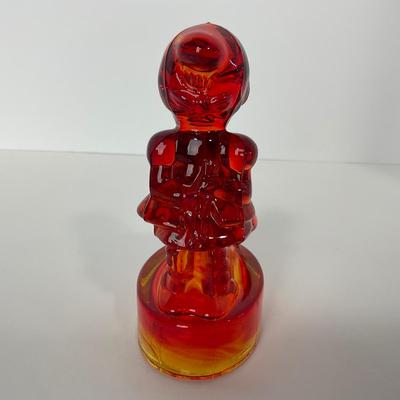-52- LE SMITH | Red Amberina Goose & Girl