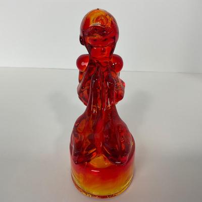 -52- LE SMITH | Red Amberina Goose & Girl