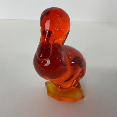-71- VIKING | Orange Amberina Epic Fighting Duck | Head Up