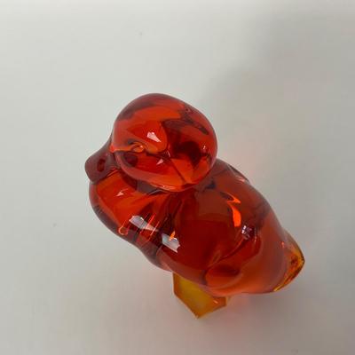 -71- VIKING | Orange Amberina Epic Fighting Duck | Head Up