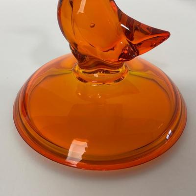 -73- VIKING | Epic Orange Duck | Candy Dish