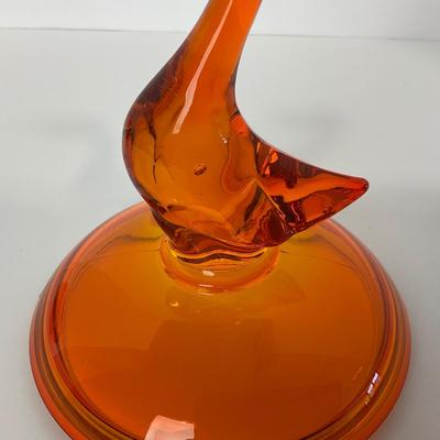 -73- VIKING | Epic Orange Duck | Candy Dish