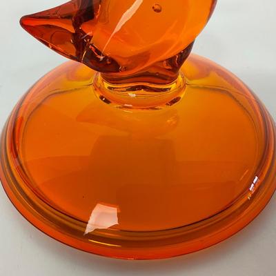 -73- VIKING | Epic Orange Duck | Candy Dish