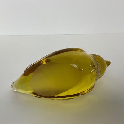 -80- HEISEY | By Imperial Sunshine Yellow Momma Wood Duck & Ducklings | Marked