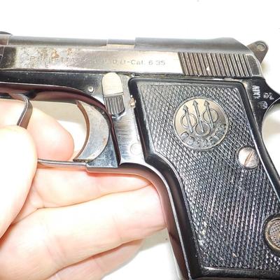 P. Beretta Mod. 950 -B cal. 9.35 pistol made Italy. est. $150 to $300 ...