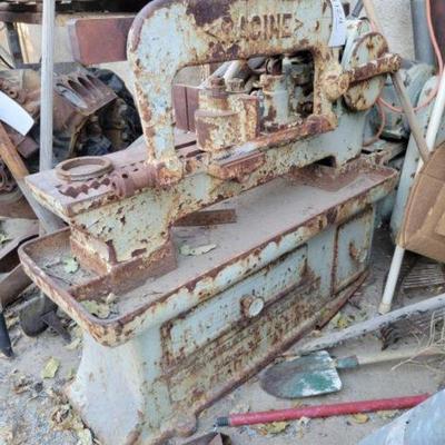 #1124 â€¢ 14" Racine Power Hacksaw
