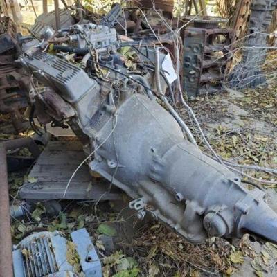 #1140 â€¢ Chevrolet V8 Engine and Transmission
