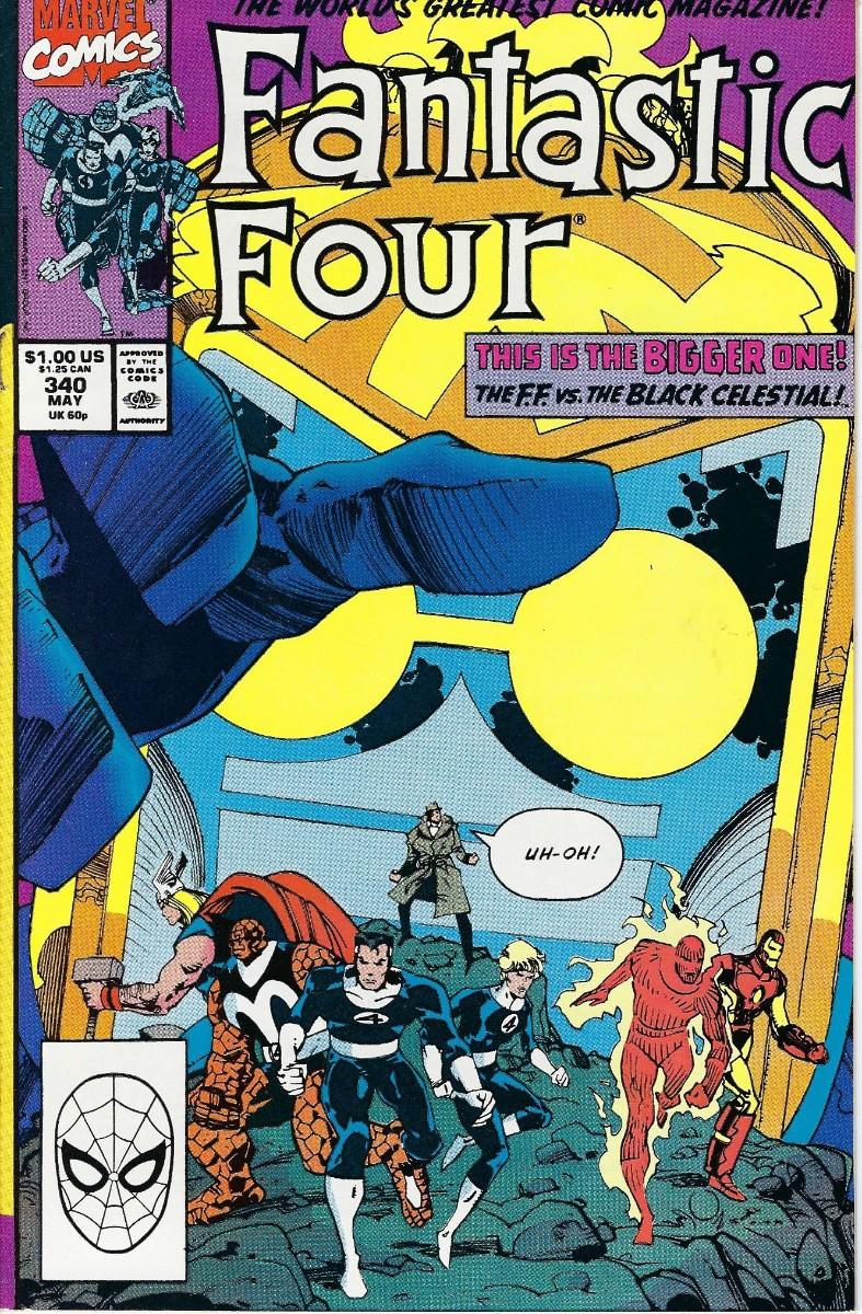Fantastic Four Marvel Comic Book #340 | EstateSales.org