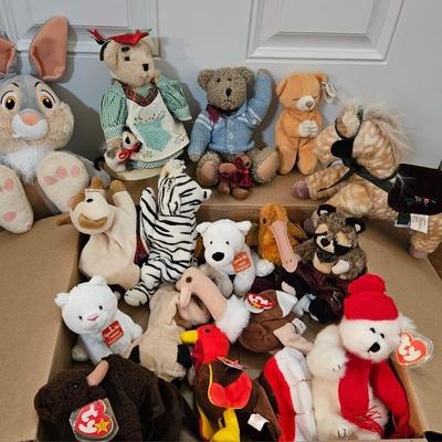 Stuffies and Doll