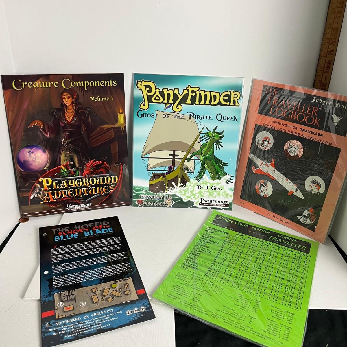 Creature Components, PonyFinder, The Traveller Logbook, and more ...