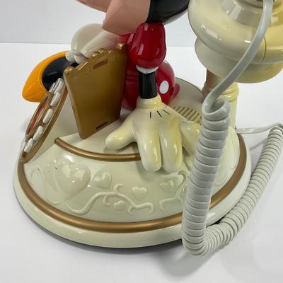 -7- HOME | Vintage Disney Minnie Mouse Telephone | Corded Push Button Landline
