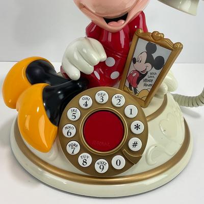 -7- HOME | Vintage Disney Minnie Mouse Telephone | Corded Push Button Landline