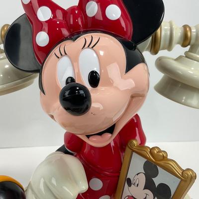 -7- HOME | Vintage Disney Minnie Mouse Telephone | Corded Push Button Landline