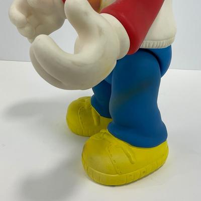 -9- TOY | Vintage 1970â€™s Rubber Plastic Mickey Mouse Baseball Doll