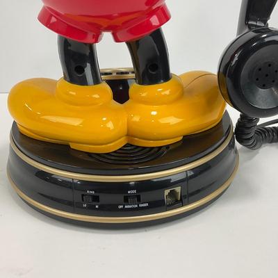 -12- HOME | Vintage Mickey Mouse Animated Telephone