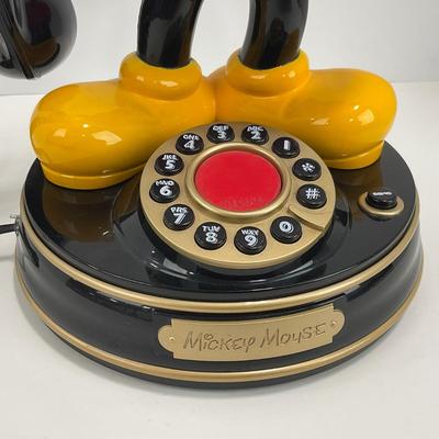 -12- HOME | Vintage Mickey Mouse Animated Telephone