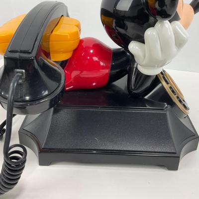 -14- HOME | 1970â€™s Mickey Mouse Rotary Style Push Button Landline
