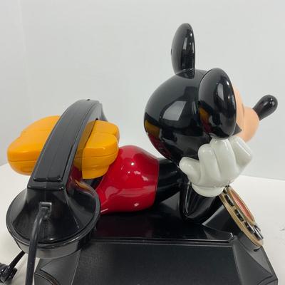 -14- HOME | 1970â€™s Mickey Mouse Rotary Style Push Button Landline