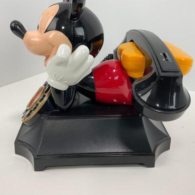 -14- HOME | 1970â€™s Mickey Mouse Rotary Style Push Button Landline