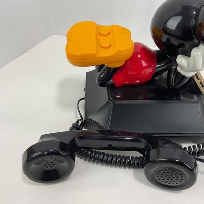 -14- HOME | 1970â€™s Mickey Mouse Rotary Style Push Button Landline