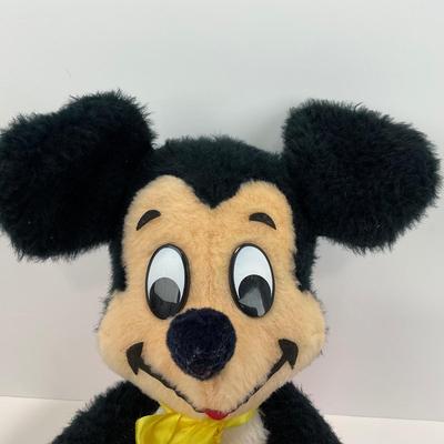 -15- TOY | Vintage Mickey Mouse Plush | Walt Disney Productions California
