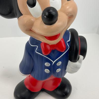 -17- HOME | Vintage Disney Mickey Mouse | Hand Painted Figure