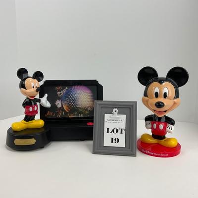 -19- TOY | Bobblehead Mickey & Bobblehead Mickey Frame