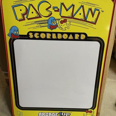 Flipper Bundle Six Pac-Man Metal Scoreboard By Arcade 1 Up