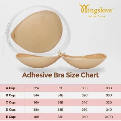 5 x Wingslove Self Adhesive Bras Size B in Multi Flipper Reseller Bundle WL06
