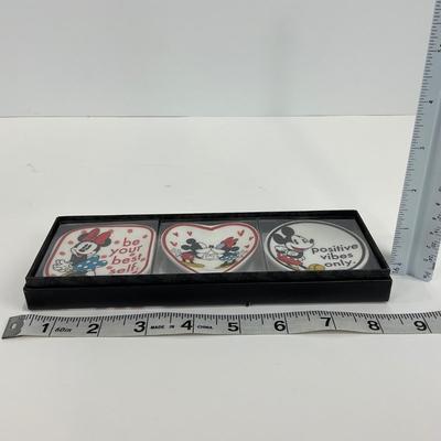 -24- COLLECTIBLES | Mickey & Minnie Mouse Solar Movers & Trinket Dishes