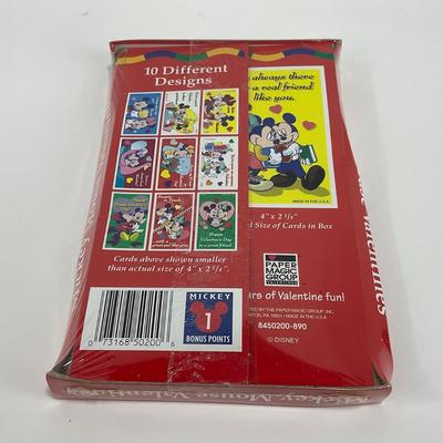 -29- COLLECTIBLE | Misc. Mickey Mouse Valentine/Candy Items