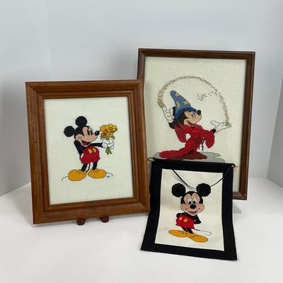 -32- CRAFT | Cross Stich Mickey Mouse Artwork