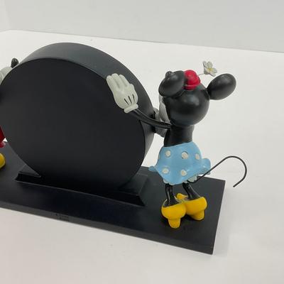 -34- CLOCK | Mickey Mouse & Minnie Mouse Deck Clock