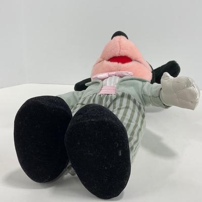 -39- TOY | Vintage Mickey In Gray Suit Stuffed Animal
